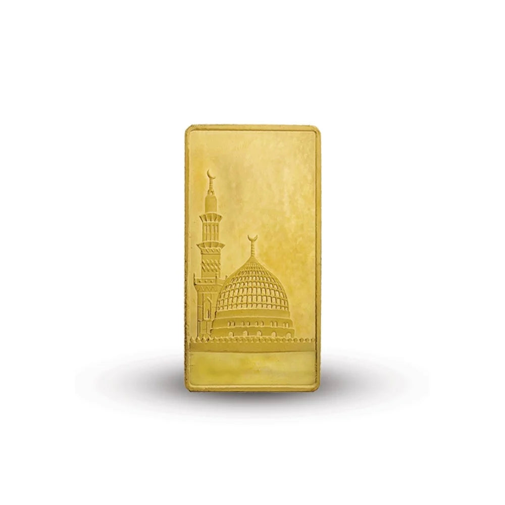 250 grams of 24-karat gold ingot