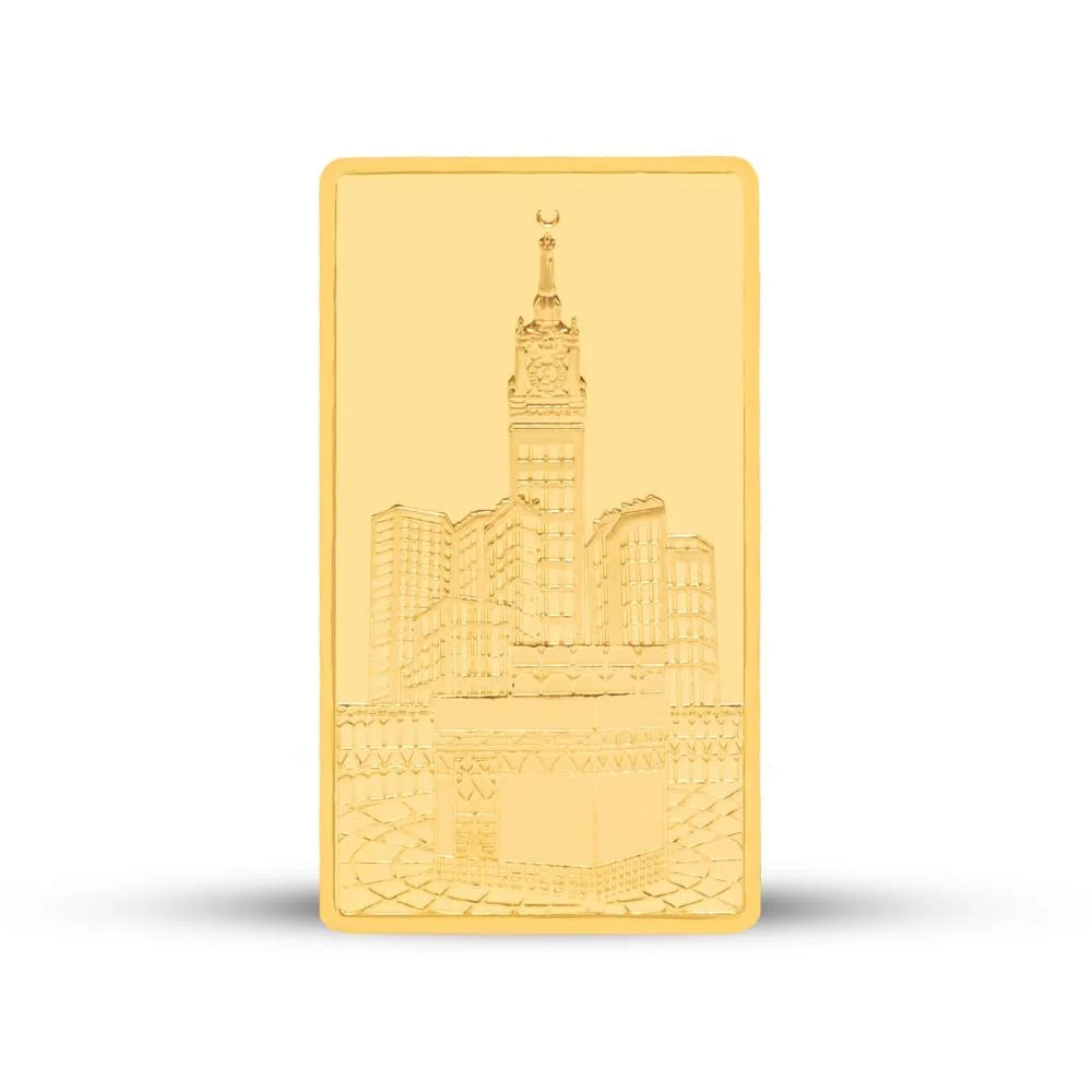 5-gram gold ingot, 24 karat