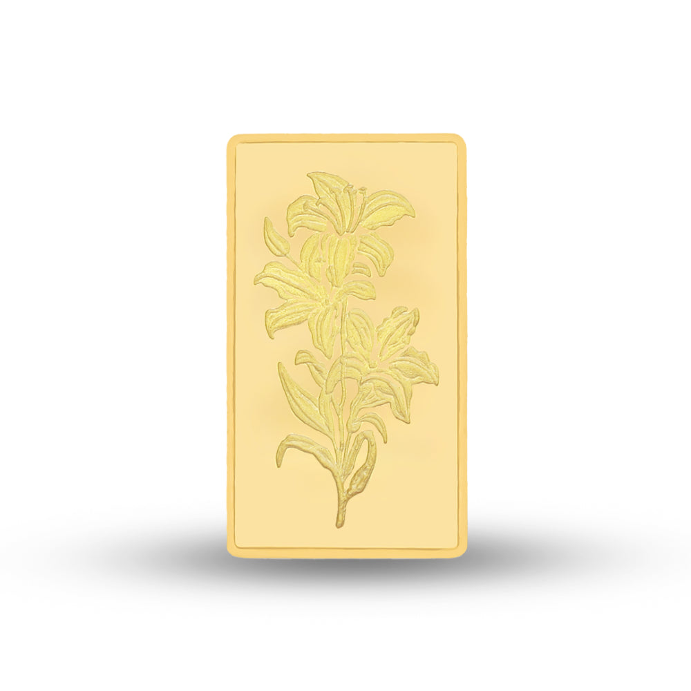 5-gram gold ingot, 24 karat