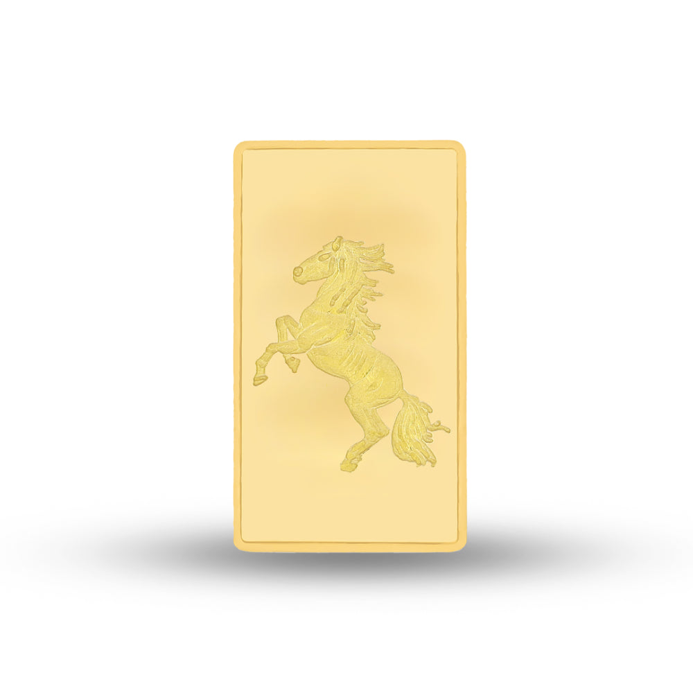 5-gram gold ingot, 24 karat