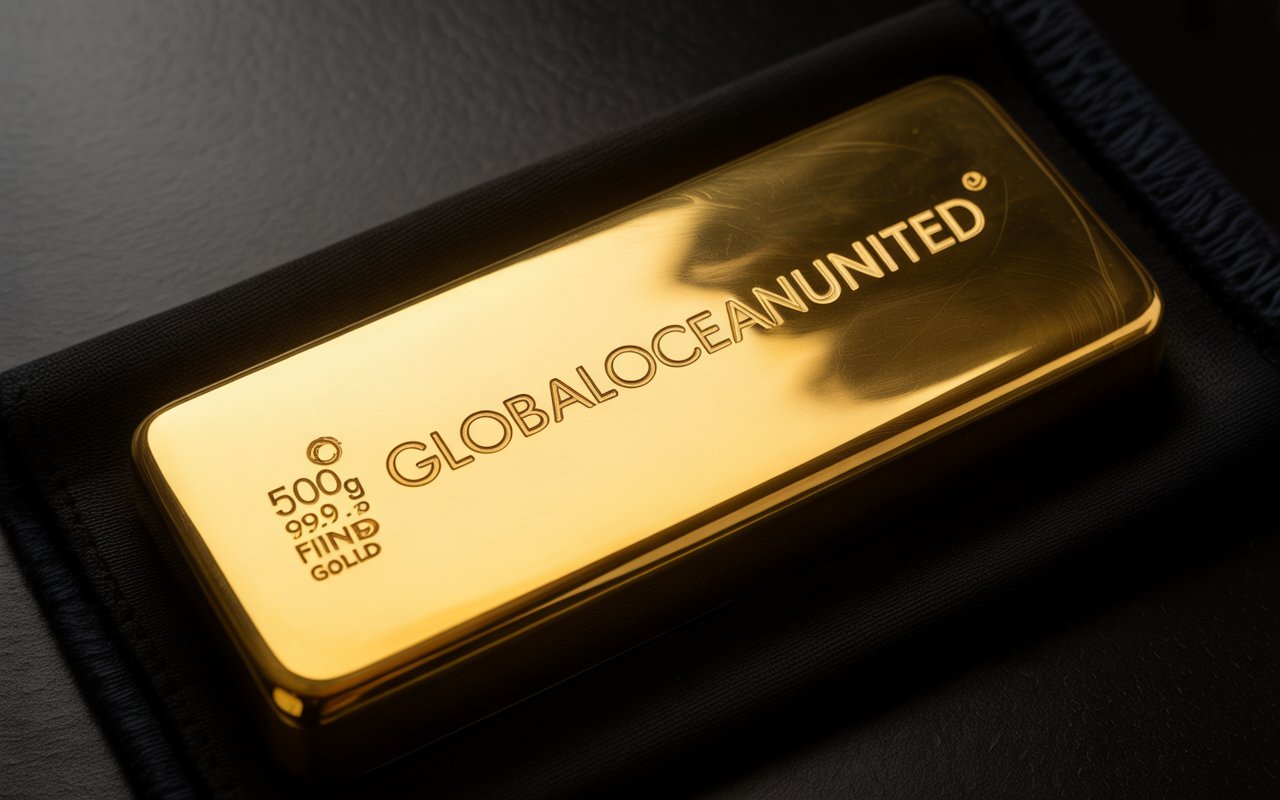 500 grams of 24-karat gold ingot